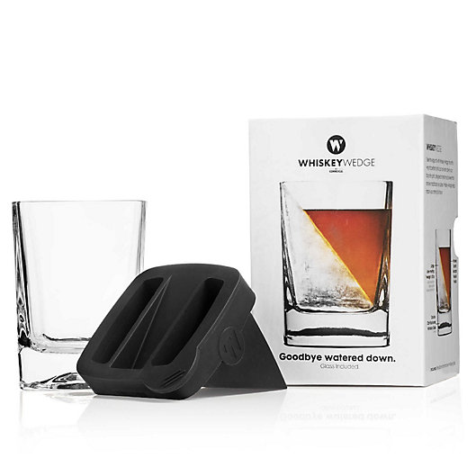 Alternate image 1 for Corkcicle® Whiskey Wedge with Glass