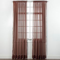 Brown Sheer Curtains Bed Bath Beyond