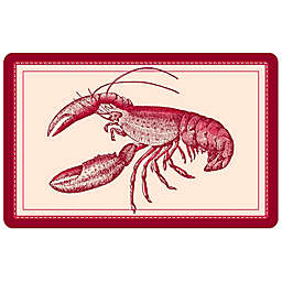 Bungalow Flooring 23-Inch x 36-Inch Nautical Lobster Accent Kitchen Mat