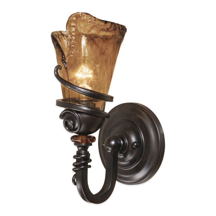 Buy Uttermost Vitalia Wall Sconce in Oil Rubbed Bronze ...