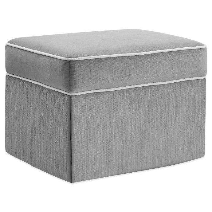 Bertini® Gliding Ottoman in Graphite Grey buybuy BABY