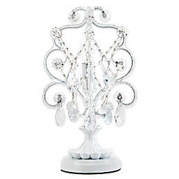 Tadpoles™ by Sleeping Partners Mini Chandelier Table Lamp in White Diamond