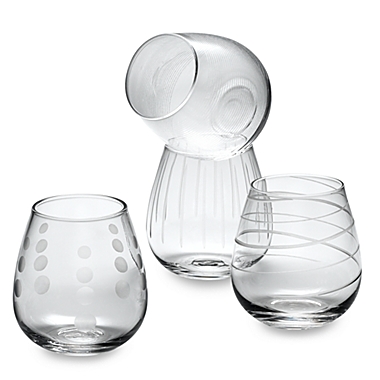 Mikasa&reg; Cheers 14 oz. Stemless Wine Glasses (Set of 4). View a larger version of this product image.