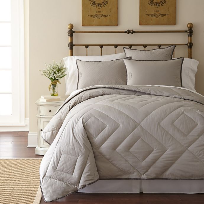 Pendleton Vintage Wash Primaloft Comforter In Grey Bed Bath