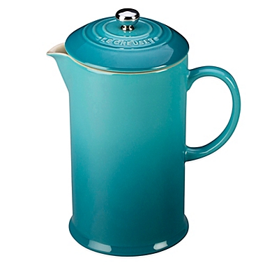 Le Creuset&reg; 27 oz. French Press in Carribean. View a larger version of this product image.