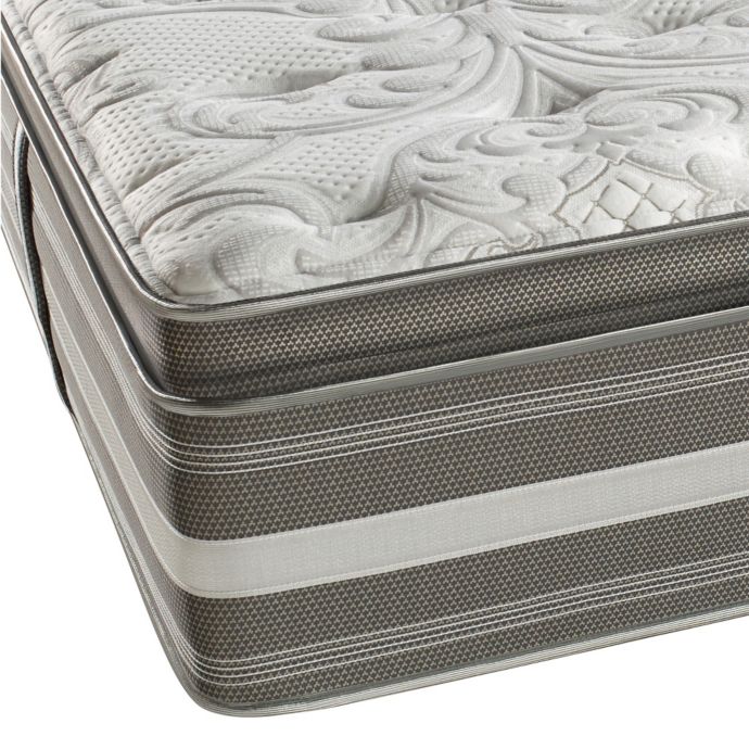 beautyrest silver edgewater plush pillow top