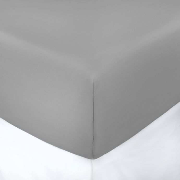 400ThreadCount Cotton Sateen Queen Fitted Sheet Bed Bath & Beyond