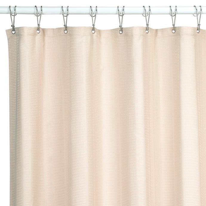 Westerly Ivory 72-Inch W x 84-Inch L Fabric Shower Curtain ...