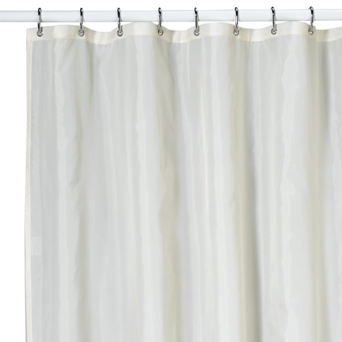 KAS Ultimate Ivory Nylon Shower Curtain Liner Bed Bath & Beyond