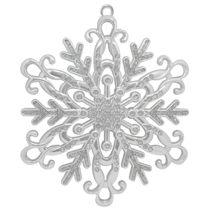 Crystals from Swarovski® Harvey Lewis™ SilverPlated Luxury Snowflake