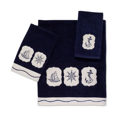 nautical bath towels