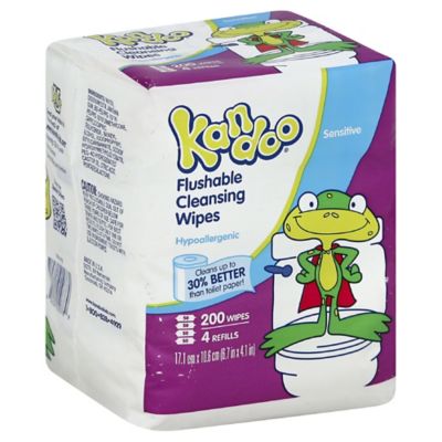 pampers kandoo flushable wipes