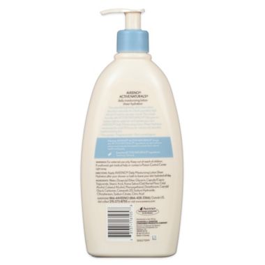 Aveeno&reg; Active Naturals&reg; 18 oz. Sheer Hydration Daily Moisturizing Lotion. View a larger version of this product image.
