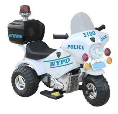 6 volt ride on police motorcycle