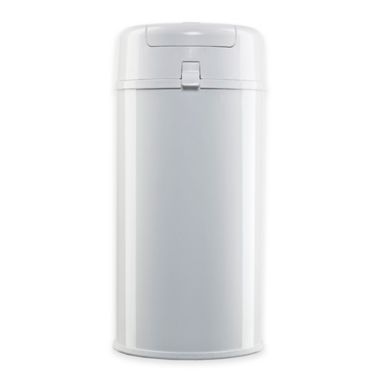 Bubula Diaper Pail in White. View a larger version of this product image.