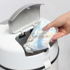 Alternate image 4 for Bubula Diaper Pail in White