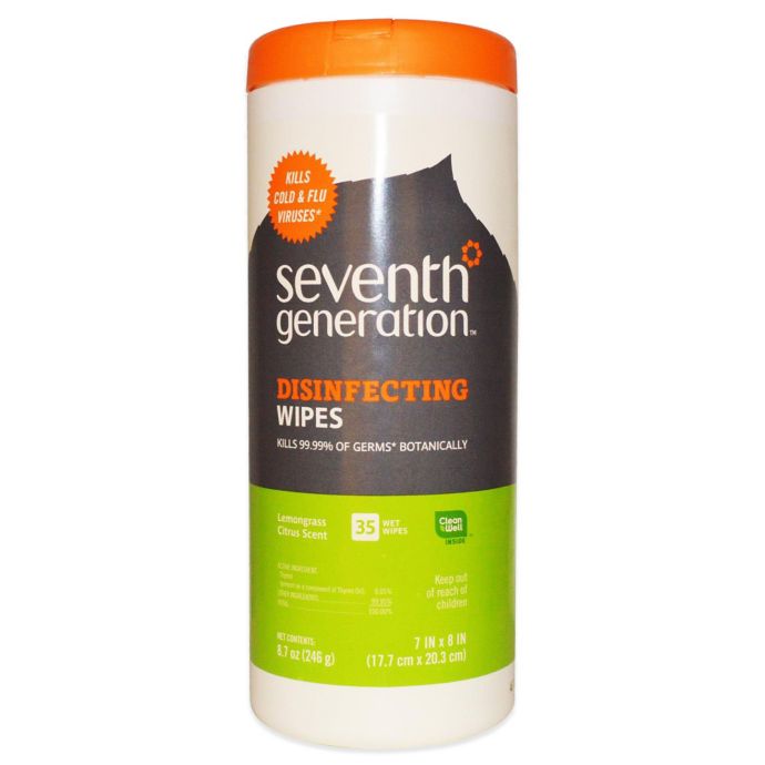 Seventh Generation™ 35Count Disinfecting Wipes Bed Bath and Beyond