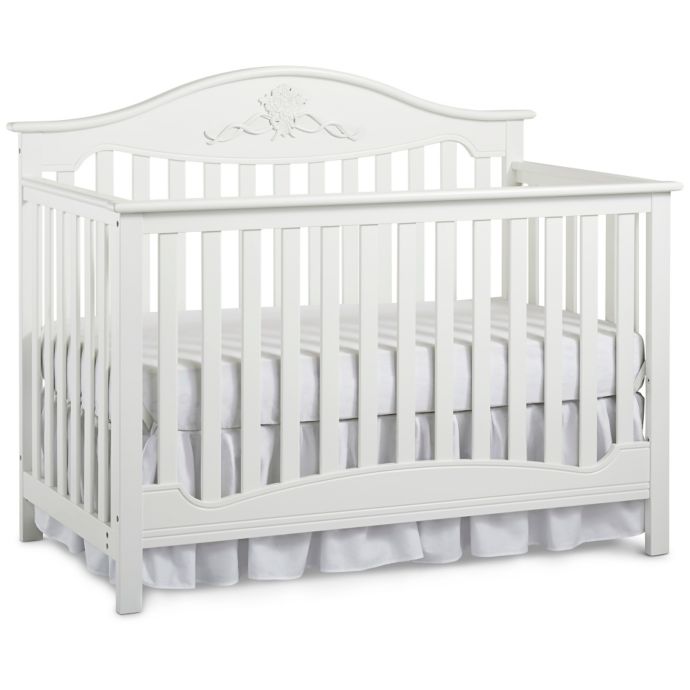 Fisher Price Mia 4 In 1 Convertible Crib In Snow White Buybuy Baby