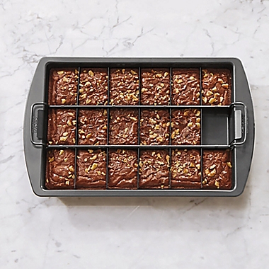 Chicago Metallic&trade; Slice Solutions&reg; 2-Piece Brownie Pan Set. View a larger version of this product image.