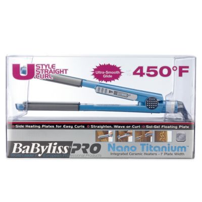 Bijdrage aangrenzend segment BaByliss Pro Nano 1-Inch Titanium U Styler | Bed Bath & Beyond