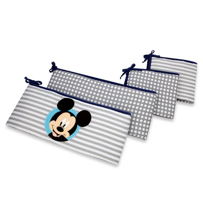 Disney® Mickey's Best Buddies 4Piece Crib Bumper buybuy BABY