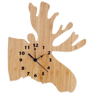 Trend Lab&reg; Northwoods Moose Wall Clock