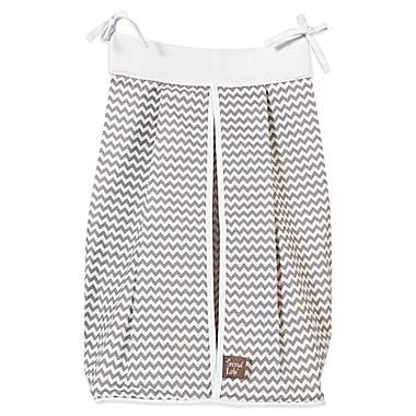 Trend Lab&reg; Ombre Grey Diaper Stacker. View a larger version of this product image.