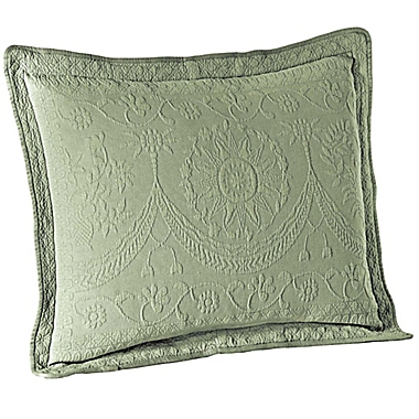 Historic Charleston Collection Matelassé King Bedspread in Sage. View a larger version of this product image.