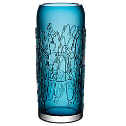 Kosta Boda Large Twine Vase in Blue