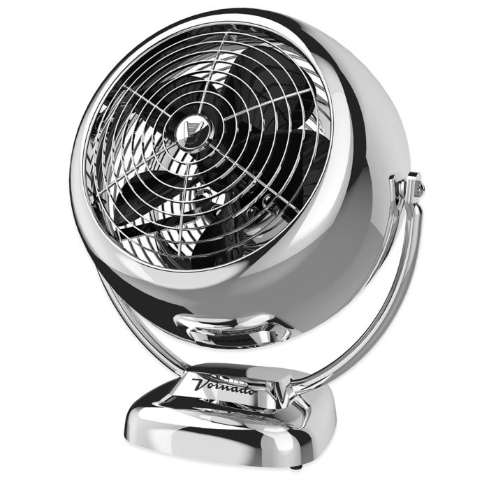 Vornado Large Vintage Air Circulator Fan In Chrome Bed Bath