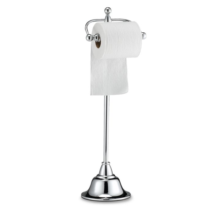 matte black toilet paper stand