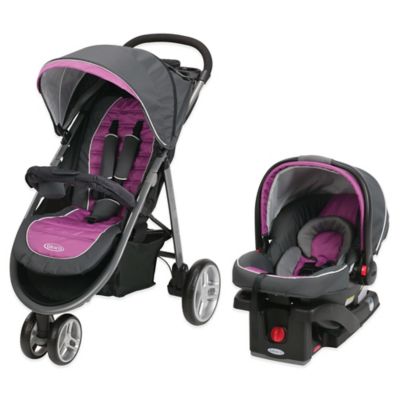 graco purple stroller