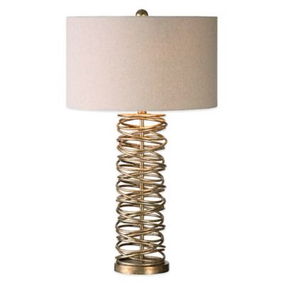 champagne table lamps