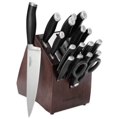 knife block with sharpener