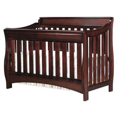 cherry wood baby crib