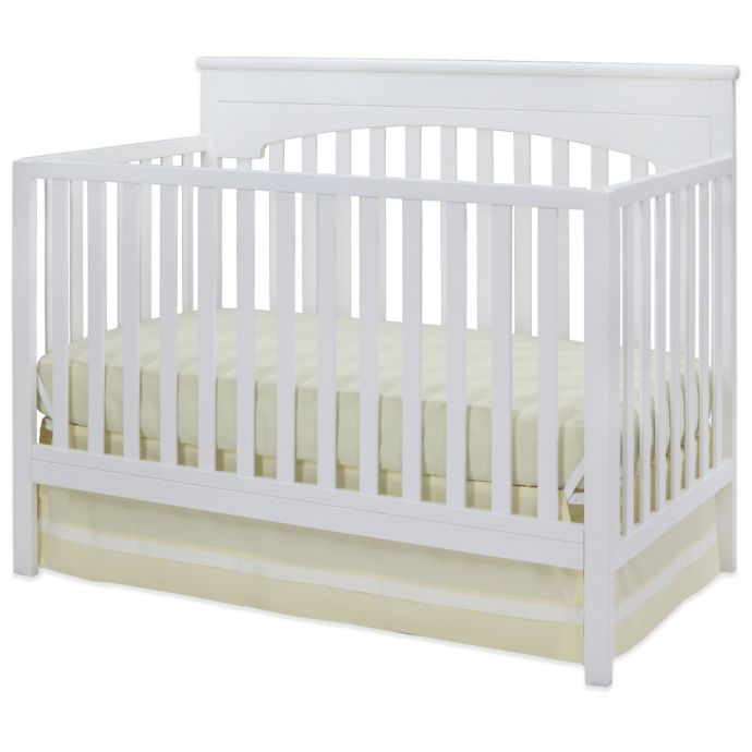 Delta Layla 4 In 1 Convertible Crib In White Buybuy Baby