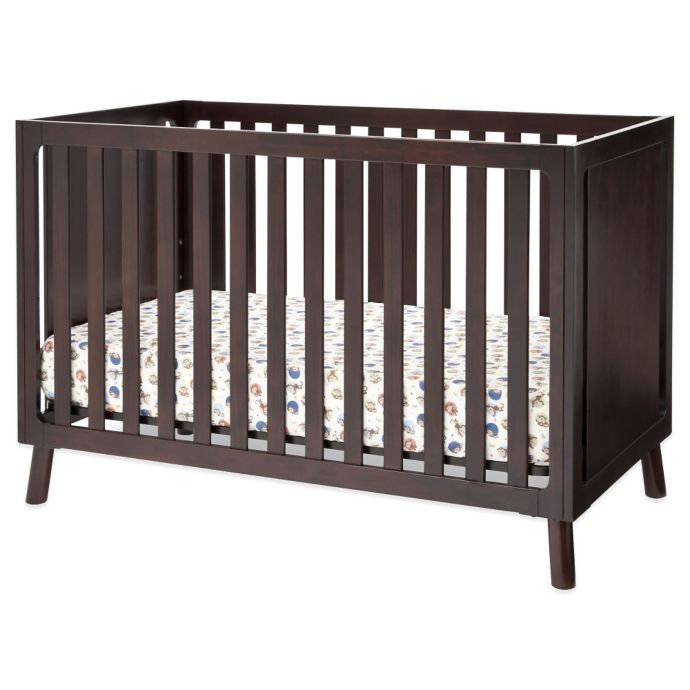 Delta Manhattan 3 In 1 Convertible Crib In Dark Chocolate Buybuy
