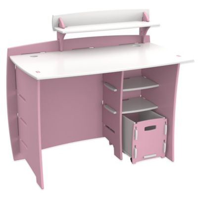 baby pink desk