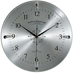 FirsTime® Steel Whisper Wall Clock