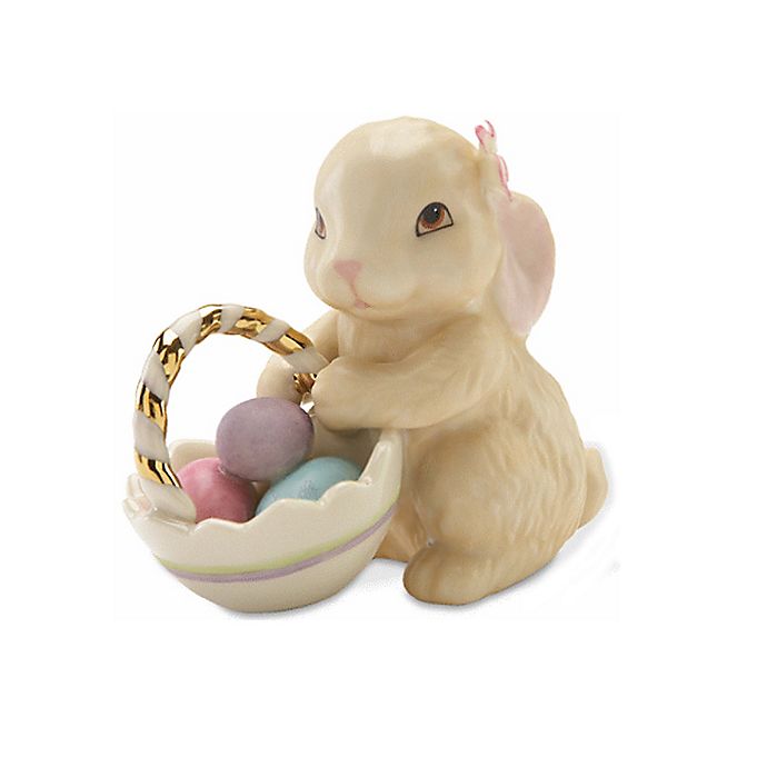 Lenox® Bunny's Basket of Eggs Figurine | Bed Bath & Beyond