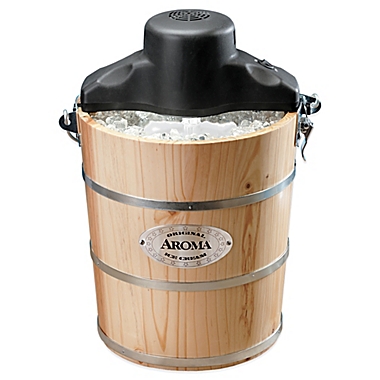 Aroma&reg; 6 qt. Traditional Ice Cream Maker. View a larger version of this product image.