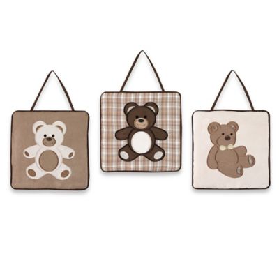 hanging teddy bear