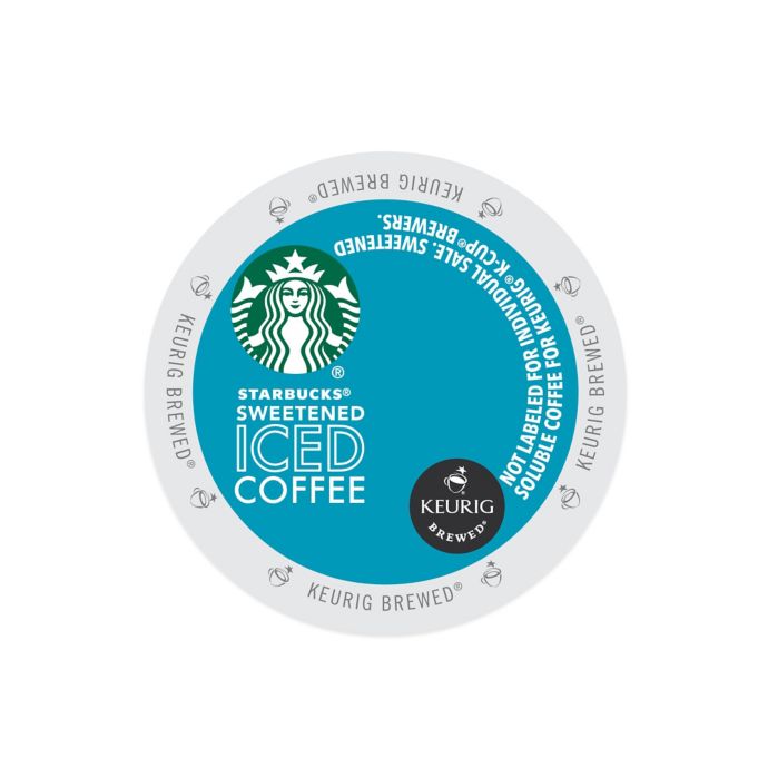 Keurig K Cup Pack 16 Count Starbucks Sweetened Iced Coffee