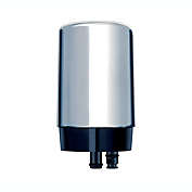 Brita&reg; On Tap Chrome and Black Faucet Mount Filters