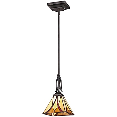 Quoizel Asheville Pendant Light in Valiant Bronze. View a larger version of this product image.