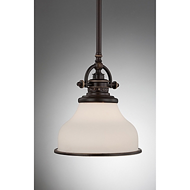 Quoizel&reg; Grant Ceiling-Mount Mini Pendant Light. View a larger version of this product image.