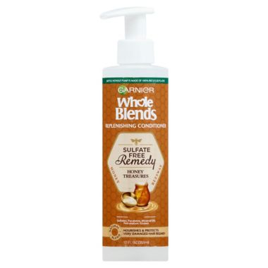 Garnier Whole Blends&trade; Honey Treasures&trade; 12 fl. oz. Replenishing Conditioner. View a larger version of this product image.