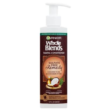 Garnier Whole Blends&trade; Coconut Oil and Cocoa Butter 12 fl. oz. Taming Conditioner. View a larger version of this product image.