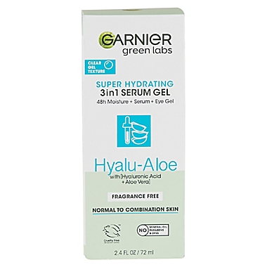 Garnier&reg; 2.4 oz. Green Labs Hyalu-Aloe Super Hydrating 3-in-1 Serum Gel. View a larger version of this product image.