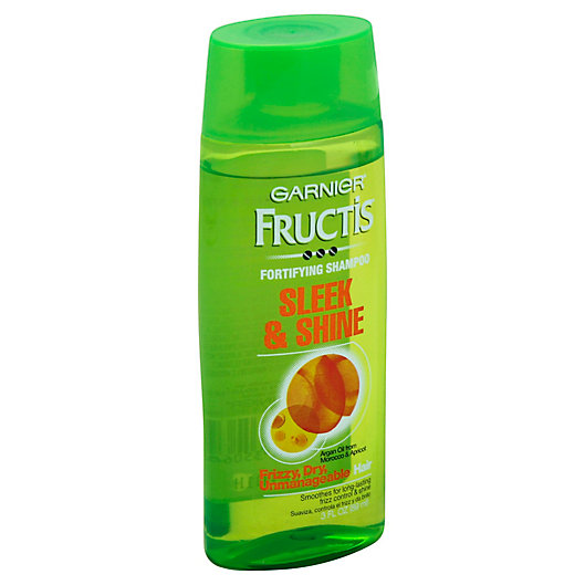 Alternate image 1 for Garnier® Fructis® Sleek & Shine 3 fl. oz. Fortifying Shampoo